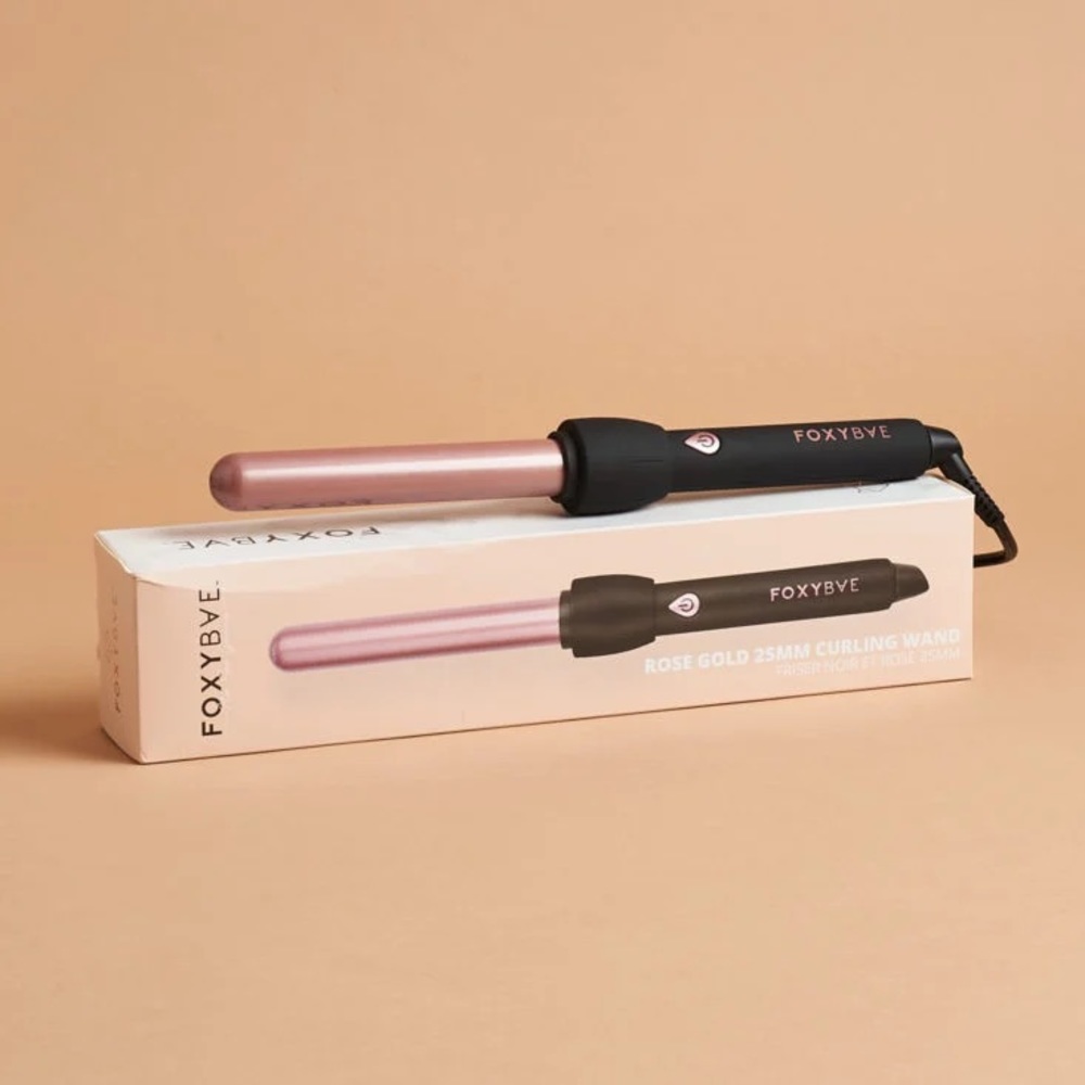 Foxybae 25mm rose styling wand. New.